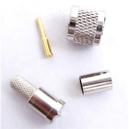 Kalibur Kalibur KMPL03 Mini UHF Male Crimp Connector for RG58-U Coax Cable KMPL03